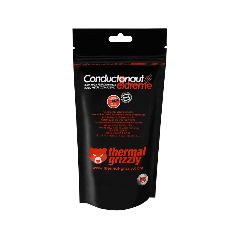 Thermal Grizzly Conductonaut Extreme (1 Gram) Liquid Metal Paste Thermal Grizzly Conductonaut Extreme (1 Gram) Liquid Metal Paste